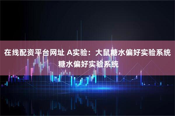 在线配资平台网址 A实验：大鼠糖水偏好实验系统 糖水偏好实验系统
